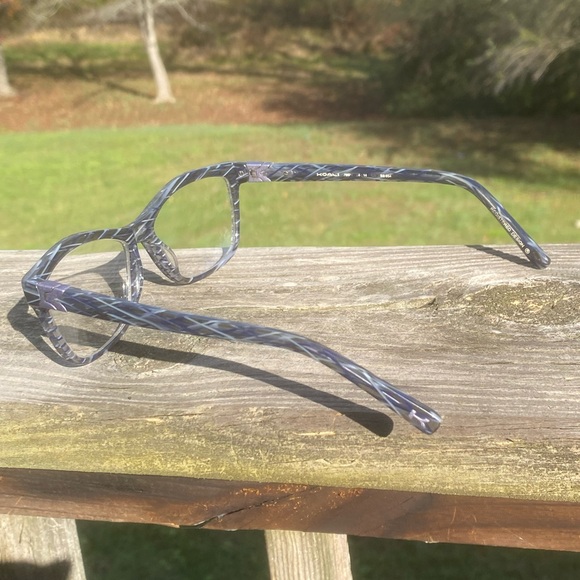 Morel France Koali glasses frames 54[]15 135 black gray Cat eye eyeglasses frame - Picture 3 of 14